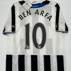 Ben Arfa #10 Newcastle United 2013/14 Home ORIGINAL Puma VTG Soccer Jersey (M)